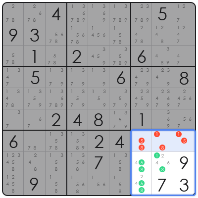 sudoku finned fish